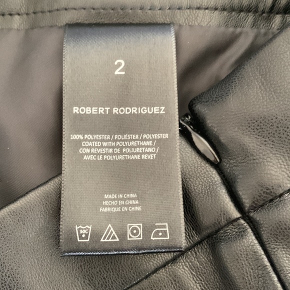 Vegan Leather Pencil Skirt - Picture 3 of 3